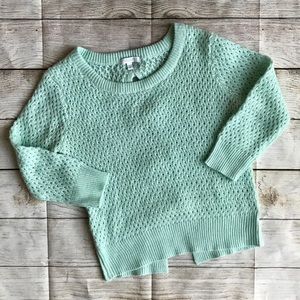 dELia*s Open-Back Pullover Sweater Size M
